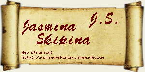 Jasmina Škipina vizit kartica